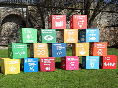 Die globalen Ziele nachhaltiger Entwicklung.